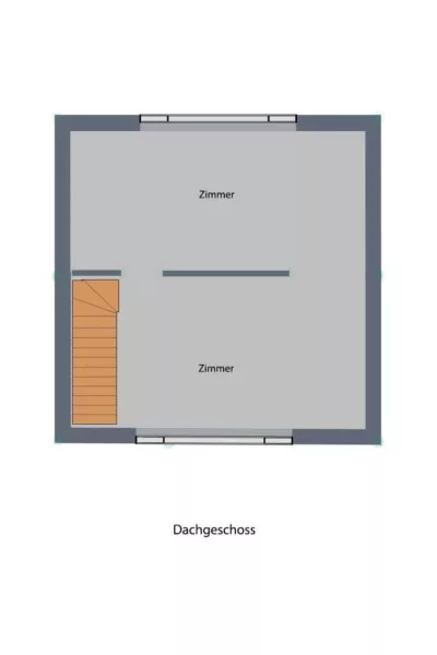 Reihenmittelhaus mit Gestaltungsspielraum in ruhiger Sackgassenlage in Heinsberg - Grundriss-DG (6366)