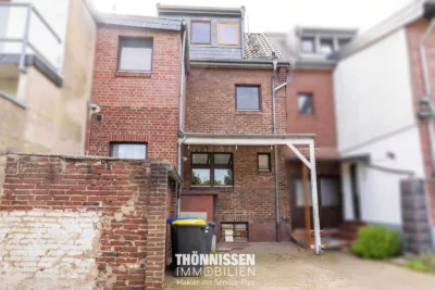 Reihenmittelhaus mit Gestaltungsspielraum in ruhiger Sackgassenlage in Heinsberg - Rückansicht (6363)