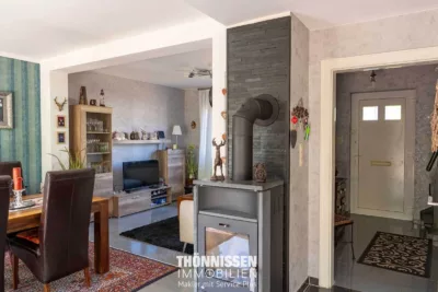 Gepflegtes Reihenendhaus mit modernem Wohnkomfort und schönem Garten in Wassenberg-Rothenbach - Wohn-Essbereich (6416)