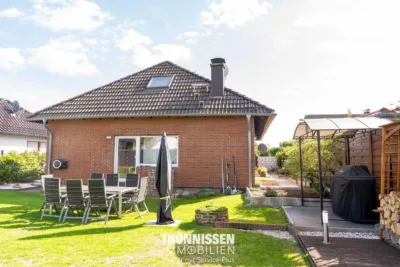 Gepflegter Bungalow mit ausgebautem Dachgeschoss und schönem Garten in Erkelenz-Gerderhahn - Garten (7882)