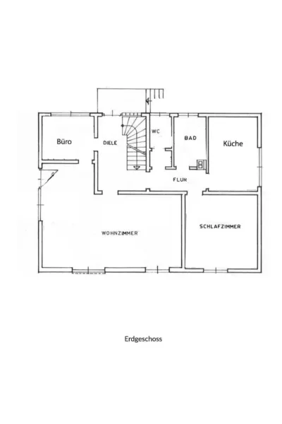 Gepflegter Bungalow mit ausgebautem Dachgeschoss und schönem Garten in Erkelenz-Gerderhahn - Grundriss (7889)