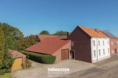 Historisches Bauernhaus mit 4.420 m² Grundstück und Nebengebäuden in Waldfeucht-Frilinghoven - Ansicht (6593)