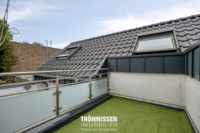 Einziehen und wohlfühlen – modernes Einfamilienhaus in Heinsberg-Unterbruch - Dachterrasse (6399)