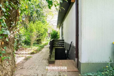 Bungalow mit Potenzial in ruhiger Waldrandlage von Selfkant-Schalbruch - Kellerzugang (6482)